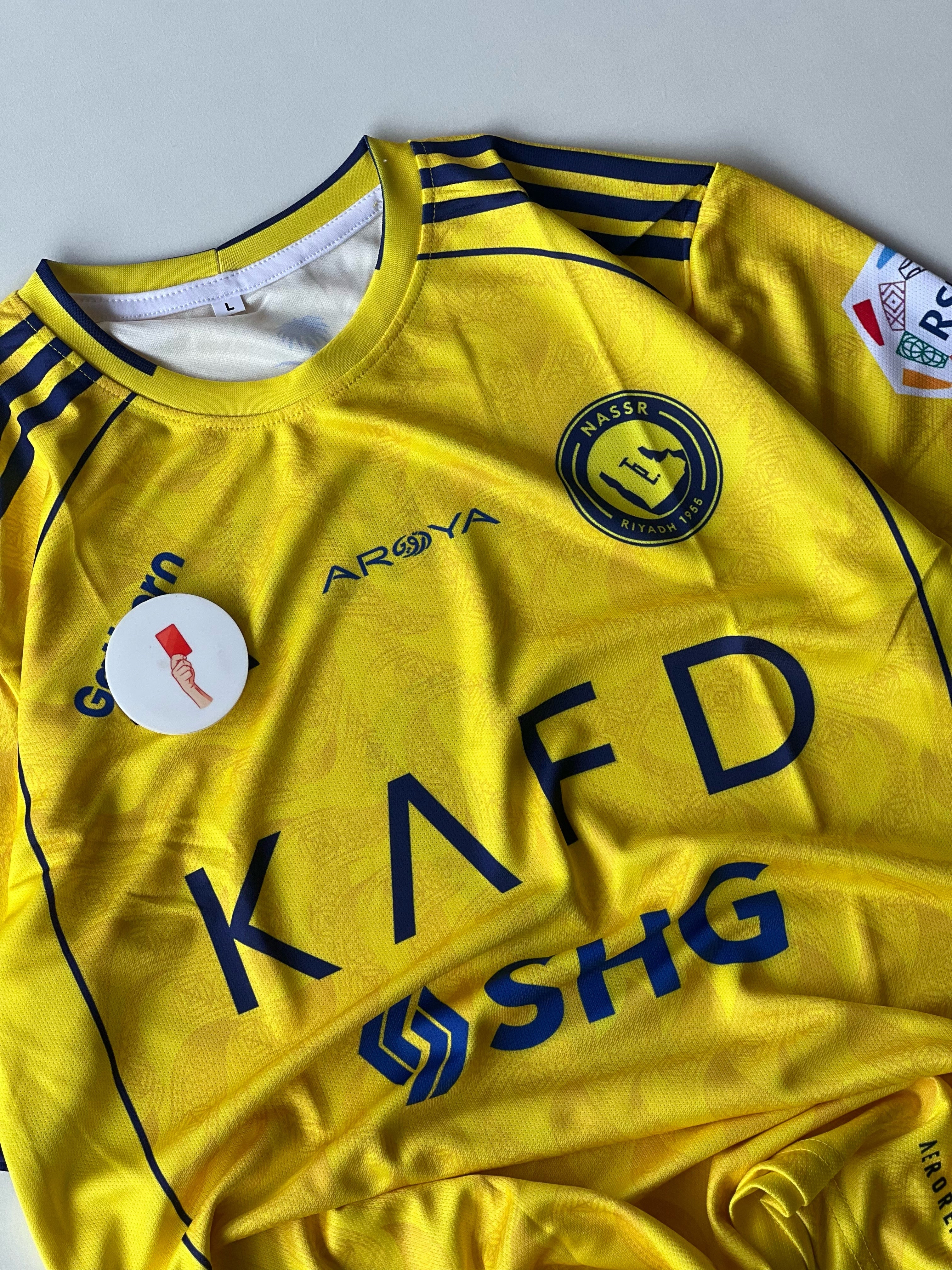 AL-NASSR HOME RONALDO 25/2 (embroidery) - Image 3
